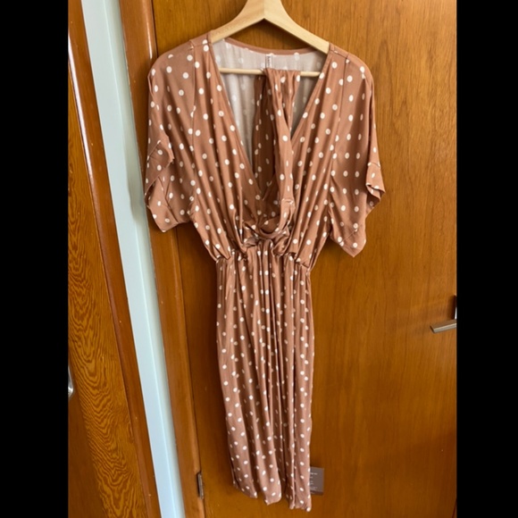 Hazel and Folk midi Coco Dot Dress - Picture 5 of 6